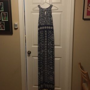 Boho maxi dress- never worn